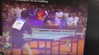 Karakasevic vs Liu Guoliang [upl. by Cressi576]