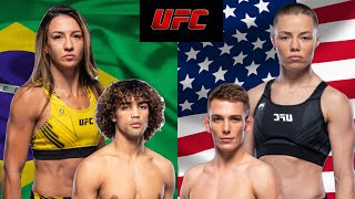 UFC VEGAS 89 RIBAS VS NAMAJUNAS  BEST BETS  PARLAYS  FULL CARD PREDICTIONS ufc freebets mma [upl. by Petrie958]