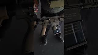 Зачётная винтовка AEG от East Crane HK417A2 airsoft страйкбол eastcrane hk417a2 [upl. by Sidnala]