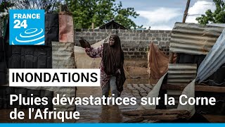 Inondations dans la Corne de lAfrique la combinaison dEl Niño et du réchauffement climatique [upl. by Aikkan779]