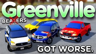 IT JUST GOT WORSE FOR ROBLOX CAR GAMES Greenville Roblox [upl. by Yaeger]