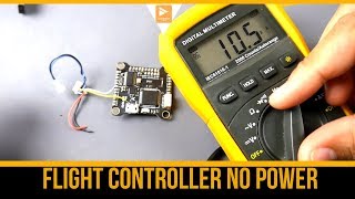 How To Fix Flight Controller NOT POWERING ON  Repair Video [upl. by Dachy]