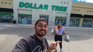 Que puedes comprar con 25 dólares en la tienda más BARATA de Estados Unidos l Dollar Tree [upl. by Helprin166]