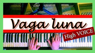 Vaga luna che inargenti KARAOKE  PIANO ACCOMPANIMENT  Vincenzo Bellini 🎼Score amp Lyrics [upl. by Harbard605]