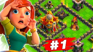 ИЗ РАШЕРА В ТАЩЕРЫ 1  ПРОКАЧКА РАШЕРА ТХ16  CLASH OF CLANS [upl. by Nickles]