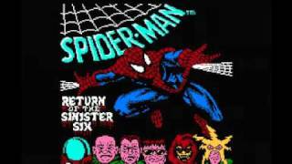 SpiderMan  Return of the Sinister Six NES Music  Stage Theme [upl. by Asyla224]