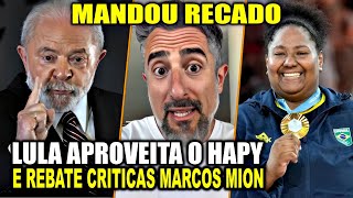 TRETA LULA SE APROVEITA DO HYPE da judoca BIA SOUZA e RESPONDE as CRITICAS PESADAS de Marcos Mion [upl. by Ordnasela]