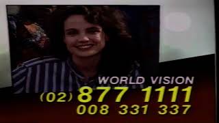 Channel 7 1993 TV Ads Optus World Vision Sigrid Thornton TAB Clear Chain of Mystery Brescia Furnitur [upl. by Gio]