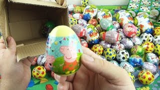 24 Kinder Surprise Eggs Unboxing 2013 Kinder Surprise Eggs [upl. by Coppola605]