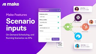 Scenario Inputs OnDemand Scheduling and Running Scenarios via API [upl. by Sabian]