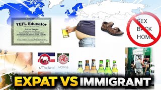 Expats vs Immigrants Racism or Wordplay [upl. by Ezarras]