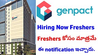 Genpact Company Latest Jobs  Genpact Jobs Recruitment 2024  Genpact Company Jobs For Freshers [upl. by Dnomyar]