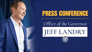 Governor Landry to Hold Press Conference on Constitutional Convention [upl. by Gazzo335]