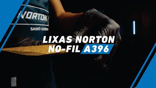 LIXAS NORTON NOFIL A396  Alta performance em remoção e acabamento em um só produto [upl. by Anaib]