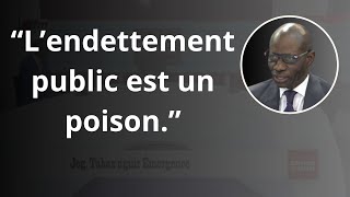 “L’endettement public est le poison du développement” [upl. by Lewak]