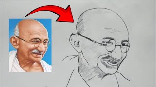 Independence Day drawing Mahatma Gandhiji Independence Day drawing  Mahatma Gandhiji drawing [upl. by Faith648]