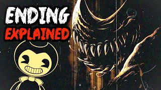 Bendy And The Ink Machine ENDING EXPLAINED CHAPTER 15  THEORIES [upl. by Levin908]