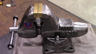 Wilton Vise Restoration Part 9 Final realraysgarage [upl. by Anaylil]