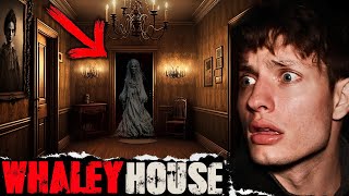 OVERNIGHT in HAUNTED WHALEY HOUSE ATTACKED by EVIL SPIRITS [upl. by Airtemad]