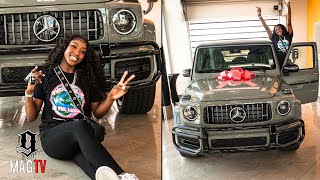 LSUs FlauJae Johnson Cashes Out Her NIL Money amp Buys A GWagon 🚘 [upl. by Ottavia]