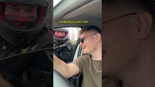 Erkeklerin samimi olma süresi 😄 motovlog araba keşfet trend trafik [upl. by Braun]