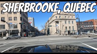 Sherbrooke Quebec Canada  Driving Tour  Conduire au Centreville [upl. by Sherard231]