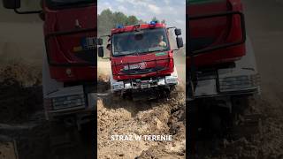 Szkolenie straży w terenie osp psp offroad 4x4 truck car polska firetruck fire straż 6x6 [upl. by Sholley]