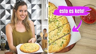 Pan con Ajo KETO sin harina [upl. by Mahla]