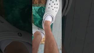 Crocs with no show socks NEW TREND WOW [upl. by Manning447]