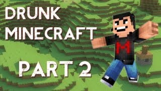 Drunk Minecraft 2  CASTLE IN THE SKY [upl. by Ardel246]