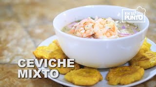 Ceviche Mixto ecuatoriano 🍤  El mejor del mundo [upl. by Weider996]