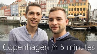 Copenhagen in 5 minutes  Travel Guide  Mustsees for your city tour [upl. by Annawat]