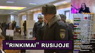 Kaip rusijoje vagiami rinkimai  Karalius Reaguoja [upl. by Dnomsad]