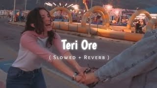 Teri Ore  Slowed And Reverb Lofi Song [upl. by Anoet668]