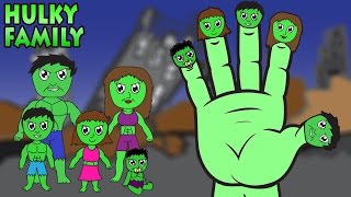 Hulky Finger Family Song [upl. by Elleined827]