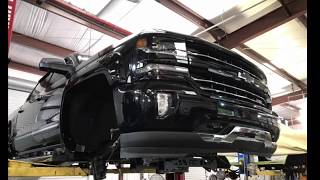 2016 Silverado 1500 4x4 with 7quot Rough Country Lift Kit [upl. by Yarod]