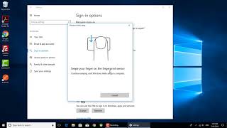 How to setup finger print lock in windows 10 using HP laptop [upl. by Mcgannon]