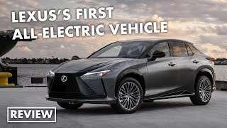 2023 Lexus RZ 450e Review  Does the new Lexus electric SUV cut it [upl. by Arrimat575]