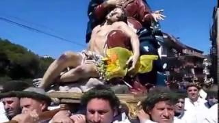 Nocera Terinese Sabato Santo 2017 Via Santa Caterina e Calvario [upl. by Nahtanohj530]