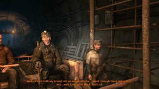 quotMetro 2033quot HD walkthrough Ranger Hardcore Chapter 1 Let the journey begin Part 2  Chase [upl. by Andreana]