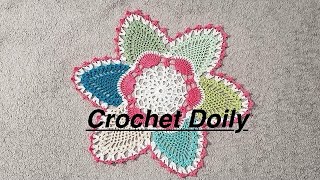 How To Crochet Pineapple Doily [upl. by Ronnholm]