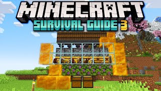 Automatic Honey Farming ▫ Minecraft Survival Guide S3 ▫ Tutorial Lets Play Ep74 [upl. by Hunter]