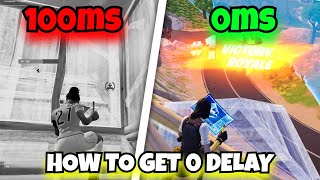 How To Get No Delay In Fortnite ConsolePc [upl. by Brande]