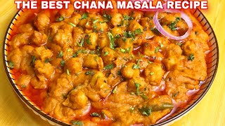 The Most Delicious Chana Masala Recipe  Best Side Dish For PooriChapatiRice  Chana Kurma Recipe [upl. by Nehcterg]