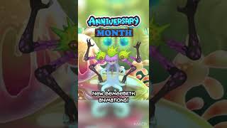 New MSM Anniversary Month Content msm mysingingmonsters anniversarymonth dawnoffire dof [upl. by Initirb]