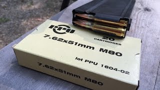 762x51mm NATO 145gr FMJ M80 Ball Prvi Partizan Velocity Test [upl. by Salomone]