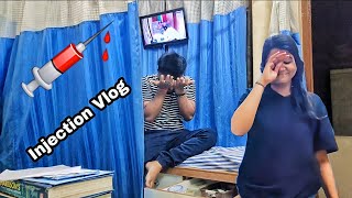 Injection Hospital vlog 💉  Terrible accident while renovation 😭 Docter shocked [upl. by Perrie446]