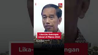 LikaLiku Dukungan Jokowi di Pilpres 2024 shorts [upl. by Yras]