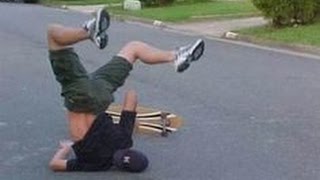 Angry Skateboarder Spills Coffee  Reversed [upl. by Atilehs390]