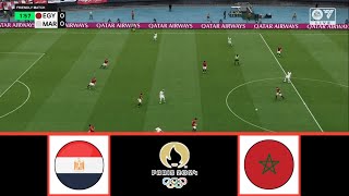 EGYPT U23 VS MOROCCO U23  OLYMPICS 2024  THIRD PLACE  FOOTBALL LIFE 2024 [upl. by Dolli966]